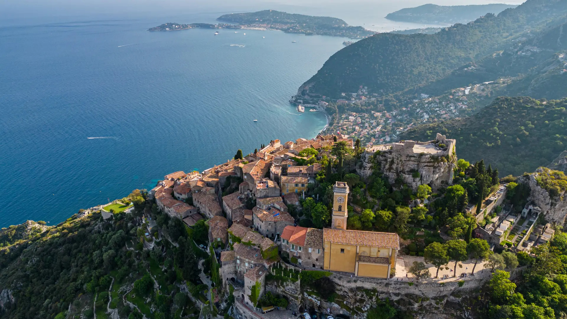 Èze et la Méditerranée